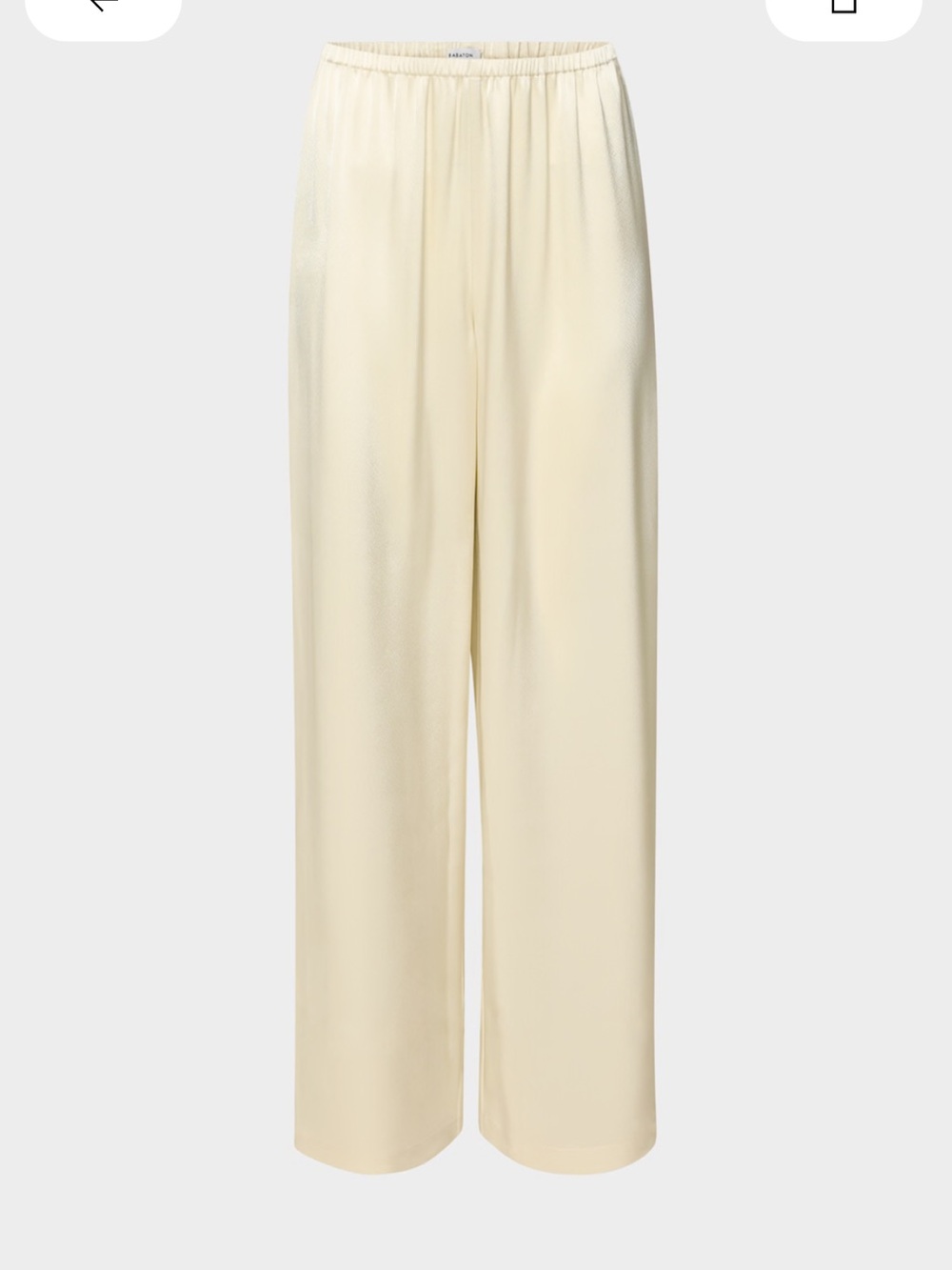 Aritzia Archer Satin Wide-Leg Pants - Dark Olive